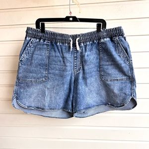 Denim Blue Women's Shorts